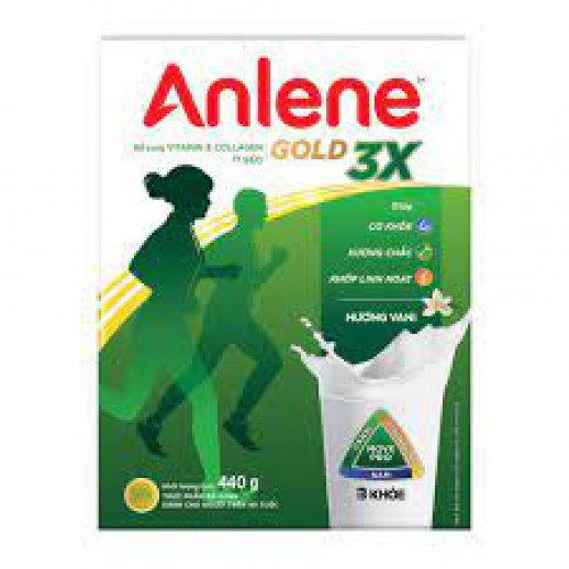 Sữa Anlene Gold 3 KHỎE hương Vani 800g (trên 40 tuổi)